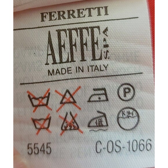 ALBERTA FERRETTI Red Brocade Pencil Skirt Luxurious Italian Designer Piece Sz 12 - Picture 7 of 11